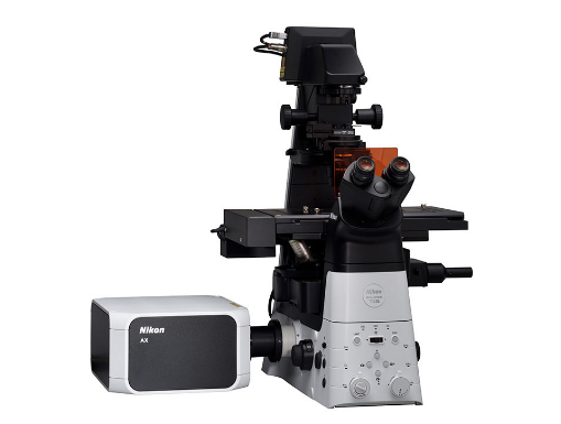 image caption- AX confocal microscope