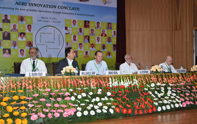 Dignitaries at NAIP Agri Innovation Conclave 2014