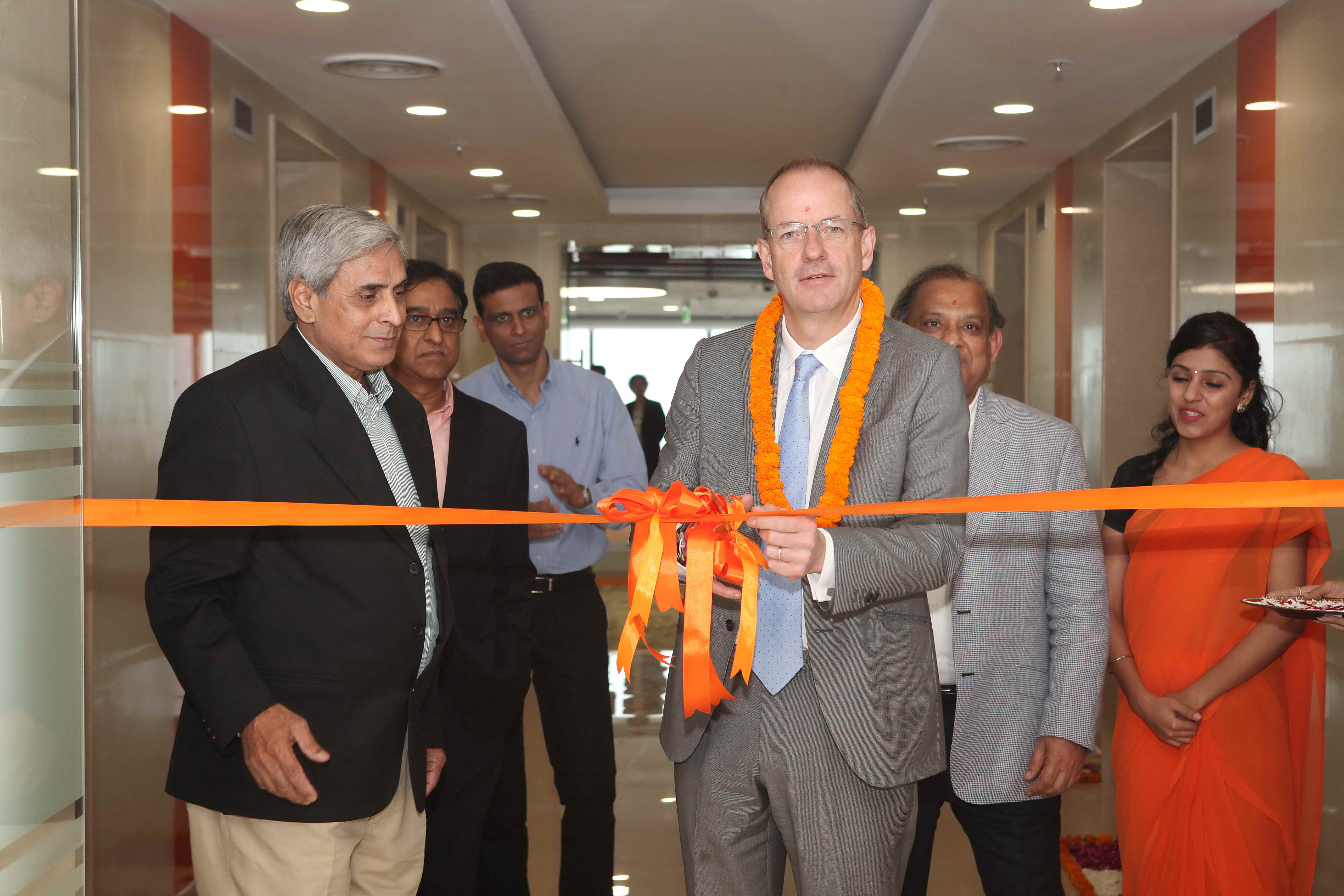 Sir Andrew Witty, CEO, GlaxoSmithKline Plc inaugurating the New GSK Consumer Healthcare office in Gurgaon
